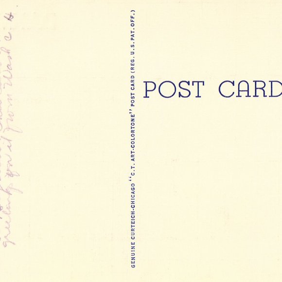 Linen Postcard - Large Letter - Greetings from Danville,Pennsylvania M923 - Picture 2 of 2